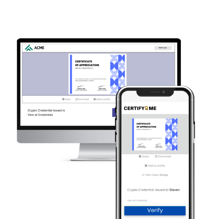 Smart & Responsive Digital Certificates